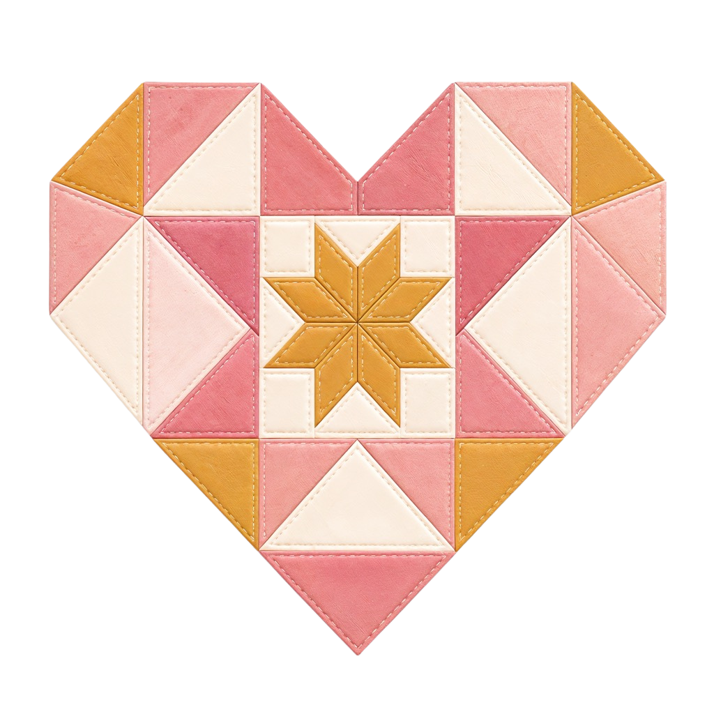 Gandy Plan quilted heart app icon